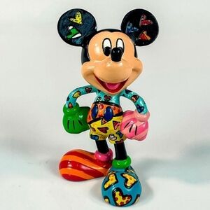 Nib Disney Britto Figurine Sweetheart Mickey Mouse Ornament